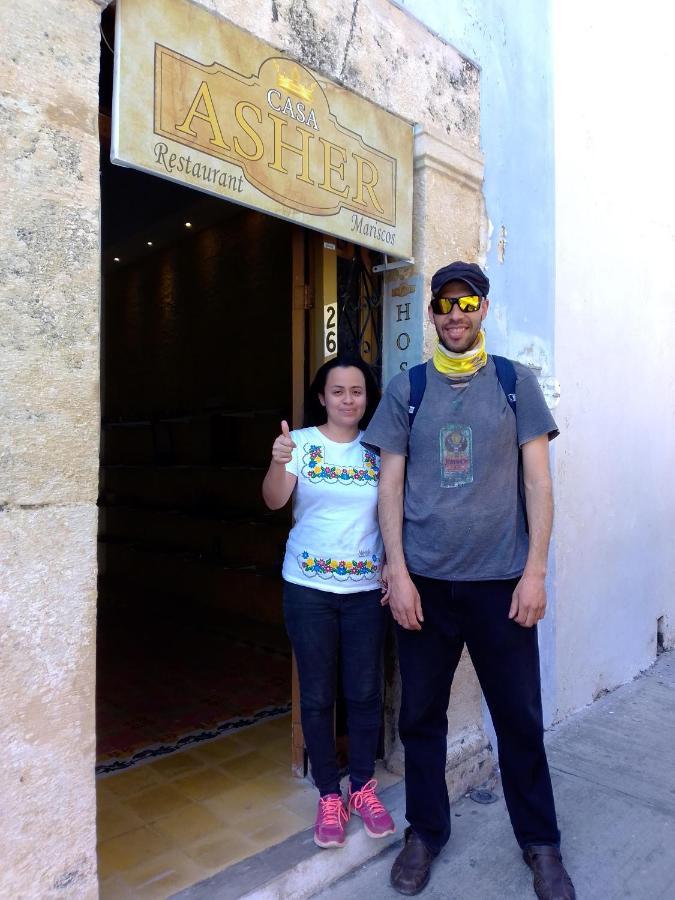 Hostal Casa Asher Campeche Exteriér fotografie